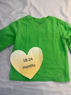 GAP - Green Long Sleeve Kids Shirt